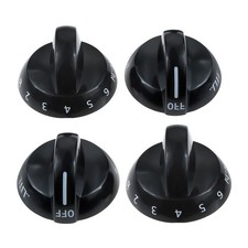 Repuesto de perilla de quemador de rango 4 piezas 316220009 para estufa Frigidaire Crosley Tappan