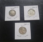 Washington Silver Quarter Lot-1954 P, D, S [90% Silver. CHOICE UNCIRCULATED.]