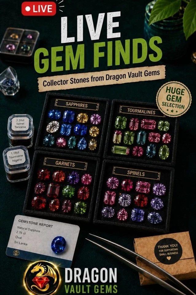 Gemstone Deals, 1¢ Wonders, Collector and Rare Stones - From the Vault