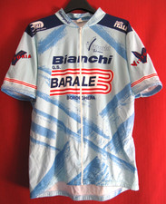 Maillot cycliste Bianchi Ouverture intégrale Giordana Barale Bordighera - XL