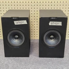 KEF  Q150 5.25" 2-Way Bookshelf Speaker (Pair) - Satin Black(Used) c#2350