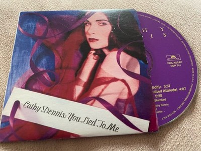 CATHY DENNIS - YOU LIED TO ME - USA PROMO CD SINGLE