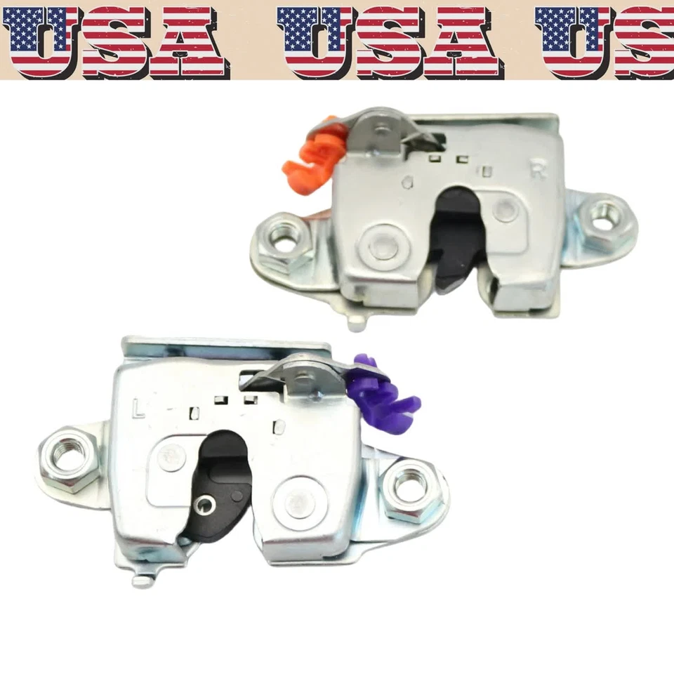 Cerradura de pestillo de puerta trasera izquierda+derecha 2 piezas para Toyota Tundra 2000 2001 2002-2006 Foto 4 de 4