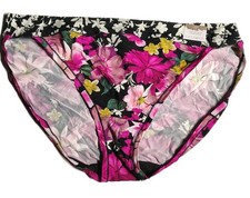 NWT CACIQUE LANE BRYANT 22/24 FLORAL SMOOTH COMFORT BLISS STRING BIKINI PANTIES