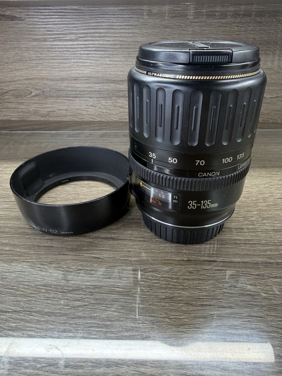 ⭐Canon EF 35-135mm f/4-5.6 USM Ultrasonic Zoom Lens Plus Hood | eBay
