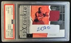 2003-04 SPx LeBron James Jersey RC Auto #/750 Cavaliers PSA 10