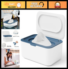 Refillable Wipes Dispenser for Baby  Adult, One-Handed Operation, Easy Open/Clo