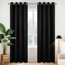Blackout Curtains 120 Inch Length 2 Panels Set, Thermal Insulated Long Curtai...