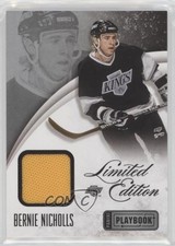 2013 Panini Playbook Limited Edition Materials 35/99 Bernie Nicholls #LE-BN 0c3