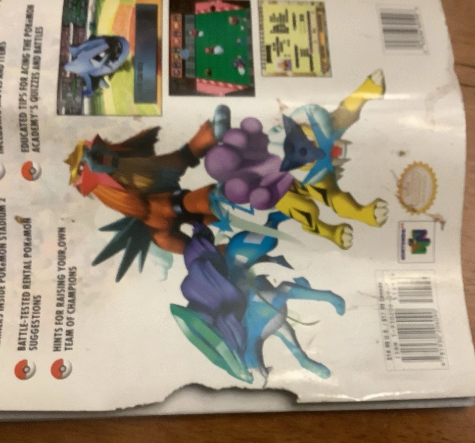 Guía Oficial del Jugador Nintendo Power Pokemon Stadium 2 N64 Foto 4 de 4