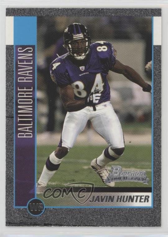 2002 Bowman Silver 161/250 Javin Hunter #175 Rookie RC jg5