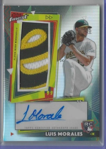 2026 Topps Finest Luis Morales Base (RAW)