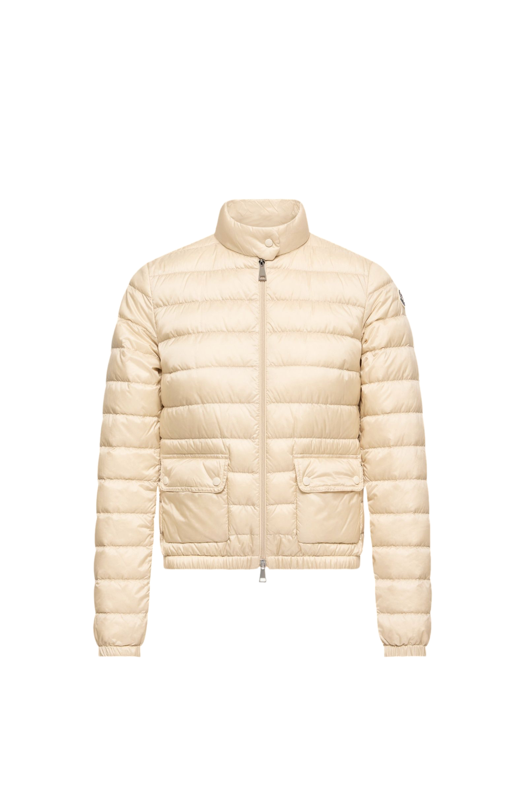 MONCLER Lans $1395 Women's Light Beige Down Jacket New