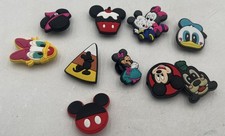Disney Mickey Mouse Friends Crocs Shoe Charms 10-Piece Lot Donald Daisy Goofy