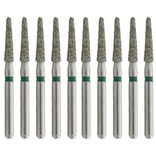 Dental Diamond Burs FG 856/018C Round End Taper Coarse High Speed Bur 10Pcs/PK