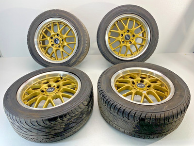 BMW ASA AR1 Licensed By BBS 16 Inch Front & Rear Sport Wheels Rim Tire Set!  