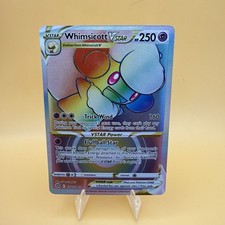 Whimsicott VSTAR (Secret) 175/172 Swsh09: Brilliant Stars Holo Rainbow NM on eBay