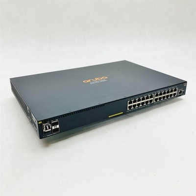Aruba HPE 2930F 24-Port PoE+ 4 SFP+ Managed Ethernet Netrwork Switch JL255A