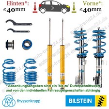 B14 Fahrwerk 25-40mm & 20-40mm Tieferlegung u.a.: Mazda 2 DE DH Bj. 2007-2015