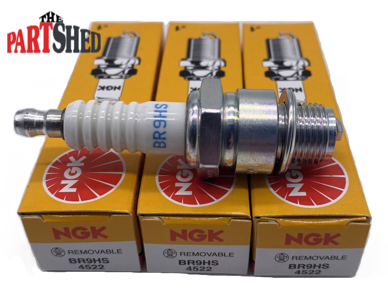  3  Spark Plugs NGK BR9HS b9hs Kawasaki h1 h2 s1 s2 s f11 a7 f7 kh250 kh500 s3