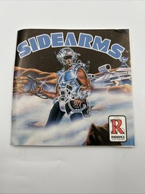 Sidearms (TurboGrafx 16 TG16 , 1989) Complete HuCard w/ Manual & Case *Smoker*