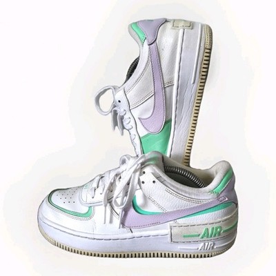 Nike Air Force 1 Low Shadow Infinite Lilac Sneaker - UK 5,5 - White Lilac Gebraucht