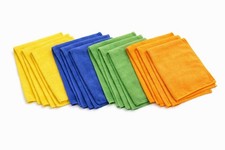 Microfiber Cleaning Cloths 12 Pack 12x12 Ultra Absorbent Lint Free Reusable