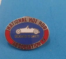 NHRA National Hot Rod Association Authentic Vintage Pin 