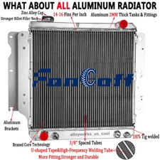 CC2101 3 Row Radiator For 1987-2006 2002 Jeep Wrangler YJ TJ 2.4L 2.5L 4.0L 4.2L