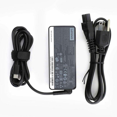 Genuine 65W USB-C Adapter for Lenovo ThinkPad E14 E15 T480s T490 T14 T15 X1 X13