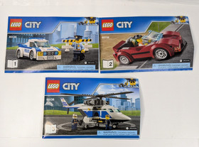 Lego City #60138 "High Speed Chase" 2017 Retired with Manuals and Original Box