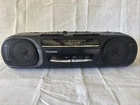 Vintage Panasonic RX-FT530 Radio Double Cassette Tape Deck Fully Working Tested.