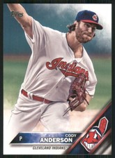 2016 Topps Update #US264 Cody Anderson Cleveland Indians Baseball Card 34922