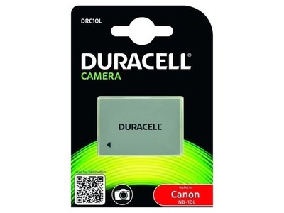 Hochwertig! Duracell NB-10L Akku für Canon G1 X/G3 X/G15/G16/SX40 HS/SX50..