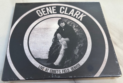 Gene Clark-Ebbet's Field. 2 CD 28 Live Tracks.  Factory Sealed.