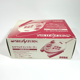 Sega Saturn Official Controller pad HSS-0137 3D multi white japan