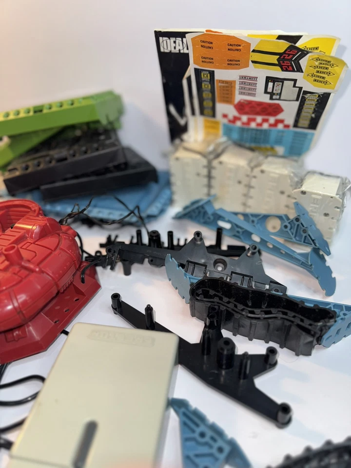 De colección 1987 Ideal Laser Plex Combat Station Set Montador Nº 7329 Construcción Foto 4 de 4