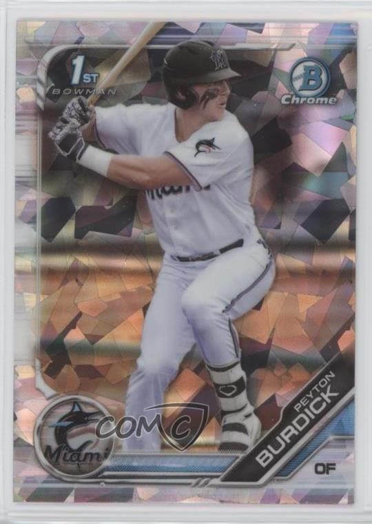 2019 Bowman Chrome Draft Sapphire Edition Peyton Burdick #BDC-74 uk2