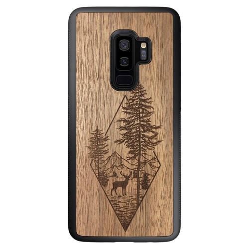 Deer Woodland - Wooden Galaxy S23 Ultra Case, S22 Plus, S21 FE, S21, S20 - Photo 24 sur 27