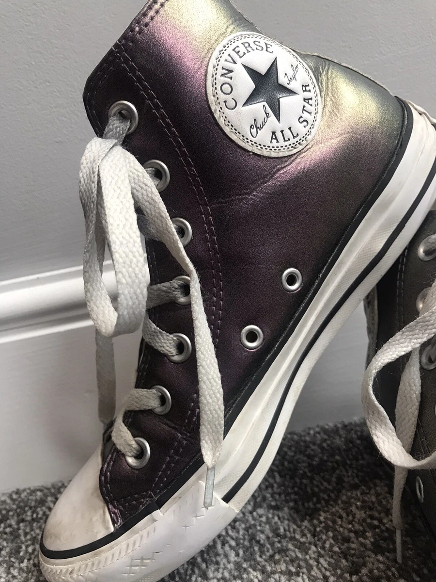 Tradition Gylden Ubarmhjertig RARE Converse Metallic Pink/Purple/Green Sapphire Colour Shift Exclusive: UK  5 | eBay