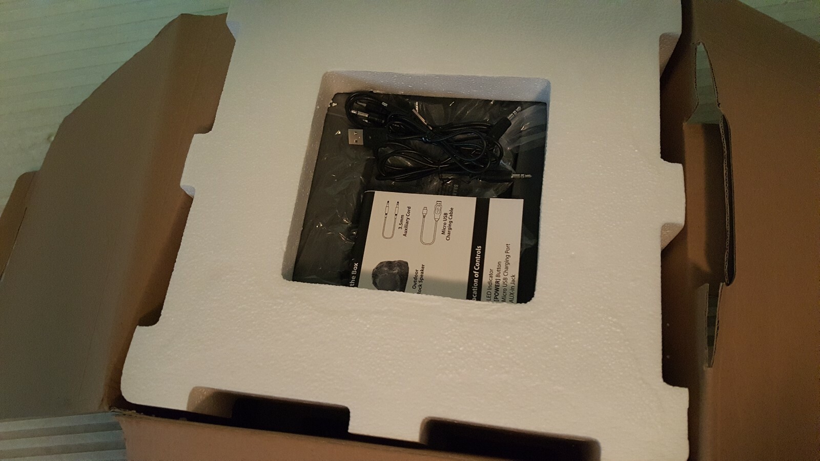 sharper image rock speaker