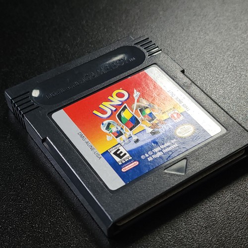 Uno Nintendo Game Boy Color GBC Cartridge, Tested Working, Great Shape - Picture 2 of 11