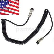 6' 8 Pin Female Mic Microphone Cable Cord For Kenwood Radio MC-60A MC-90 MC-60