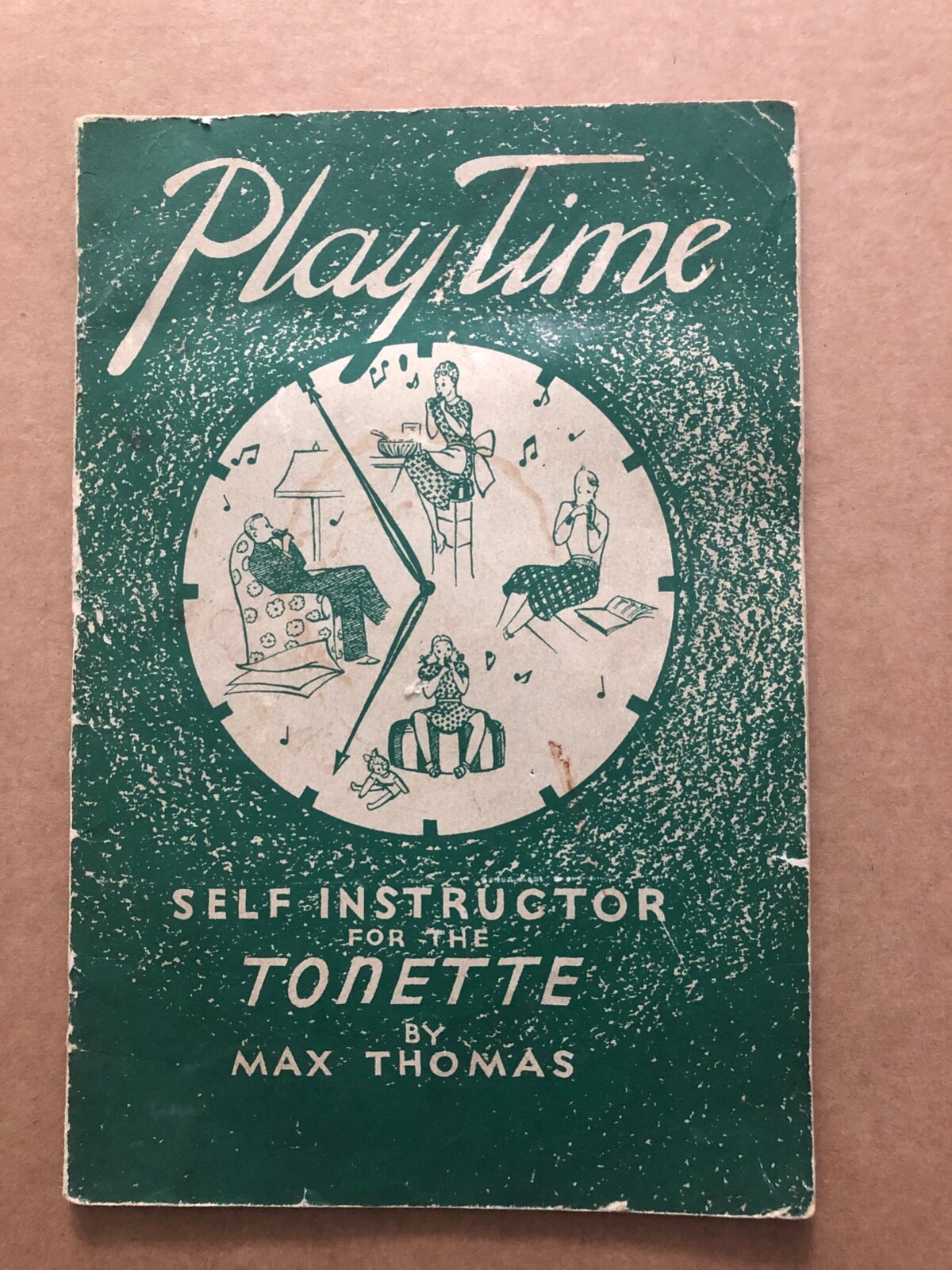 Vintage 1938 PLAY TIME Self Instructor TONETTE Sheet Music Song Book Max Thomas
