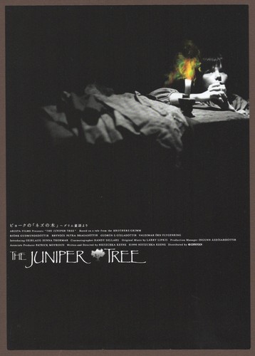 The Juniper Tree 1990 RARE mini poster Chirashi flyer Björk Nietzchka Keene JP