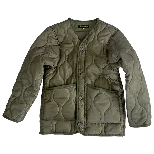 Mens Quilted Liner M65 Inner Jacket Military Retro Japanese
