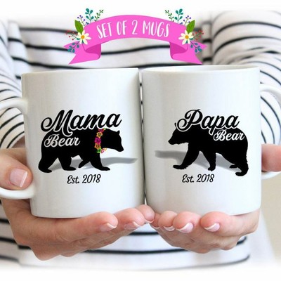 Buy RAE DUNN MAMA BEAR & PAPA BEAR BOXED MUG SET Online in Vietnam B07BHXY49X