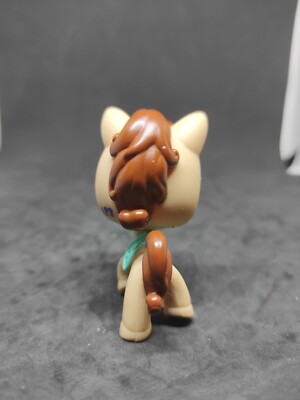 Cheval rose avec tarte LPS Littlest Pet Shop (005) - France