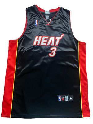 Dwayne Wade Vintage Miami Heat Jersey authentic jersey #3 size