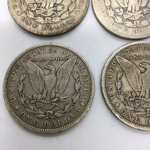 1887 O 1892 O 1897 O 1899 O AU MORGAN SILVER DOLLAR $1 COIN New Orleans - Picture 6 of 9
